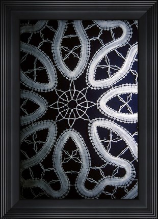Framed Bruges Belgium Detail Of Hand Made Lace Print