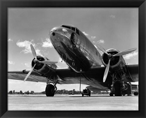 Framed 1940s Domestic Propeller Passenger Print