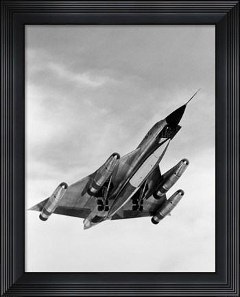 Framed 1960s B-58 Bomber In Ascent Print