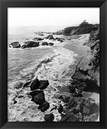 Framed 1910s Circa 1918 Arch Beach Laguna California Usa Print