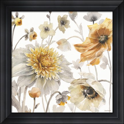 Framed Fields of Gold II Print