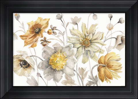 Framed Fields of Gold I Print