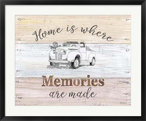 Framed Farmhouse II Print