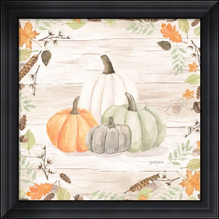 Framed Autumn Offering I Light Print