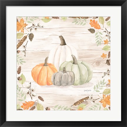 Framed Autumn Offering I Light Print