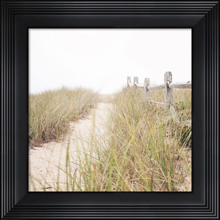Framed To the Beach Print