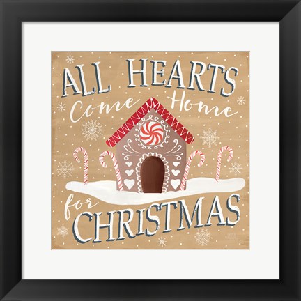Framed Christmas Cheer VII Print
