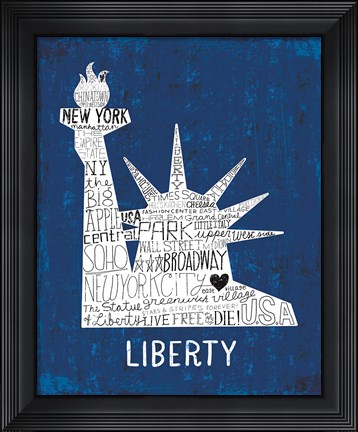Framed Iconic NYC II Print