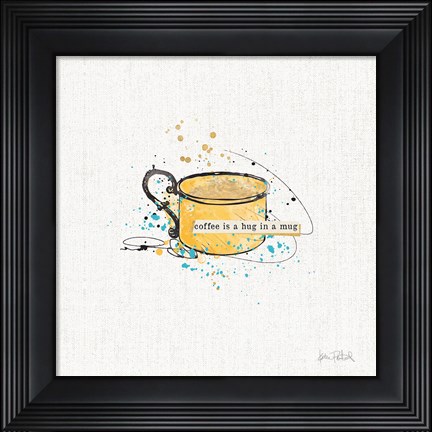 Framed Thoughtful Perk I Print