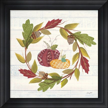 Framed Autumn Bounty I Print