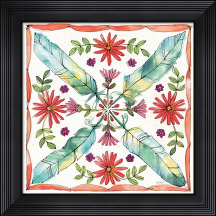 Framed Simply Petals XI Print
