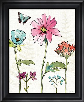 Framed Simply Petals VII Print