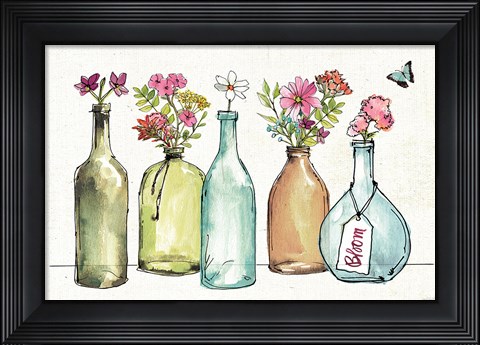 Framed Simply Petals IV Print