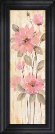 Framed Beautiful Garden Stems II Print