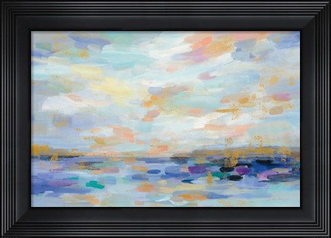 Framed Golden Sunrise Print