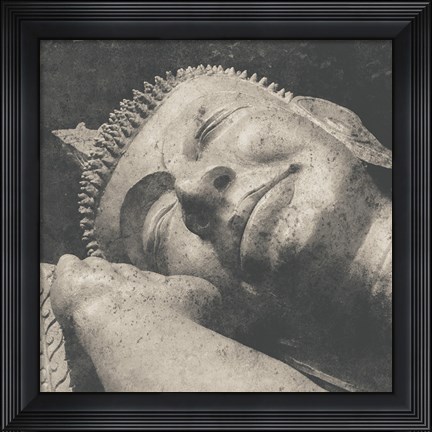 Framed Reclining Buddha Print
