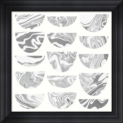 Framed Simplicity I Print