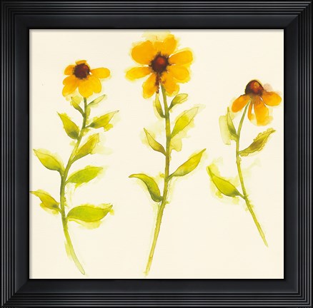Framed Americana Meadow Element I Print