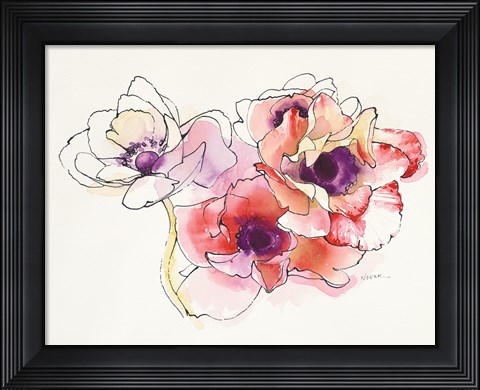 Framed Mistral Trio I Print
