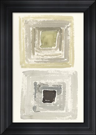 Framed Tunnels II Print