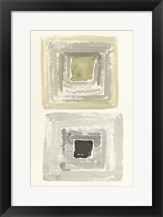 Framed Tunnels II Print