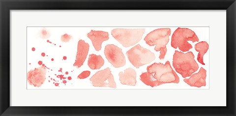 Framed Watercolor Stones VI Print