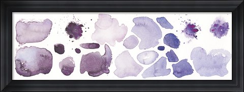 Framed Watercolor Stones I Print