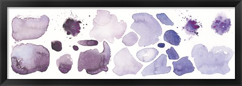 Framed Watercolor Stones I Print