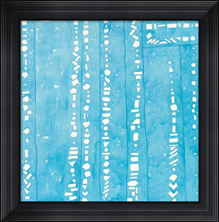 Framed Wishy Washy Blues II Print