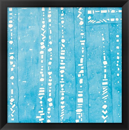 Framed Wishy Washy Blues II Print