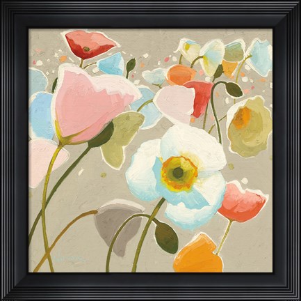 Framed Backlit Confetti Print