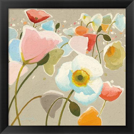 Framed Backlit Confetti Print