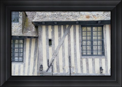 Framed Timber Framed House Print