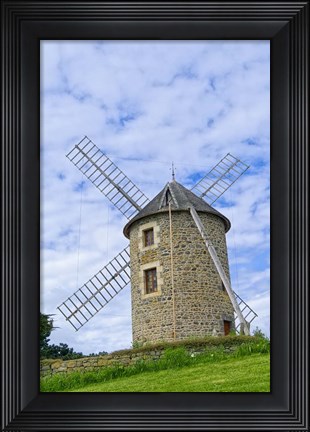 Framed French Mill Print