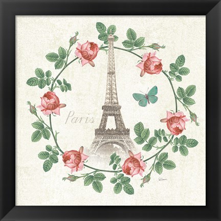 Framed Paris Arbor VII Print