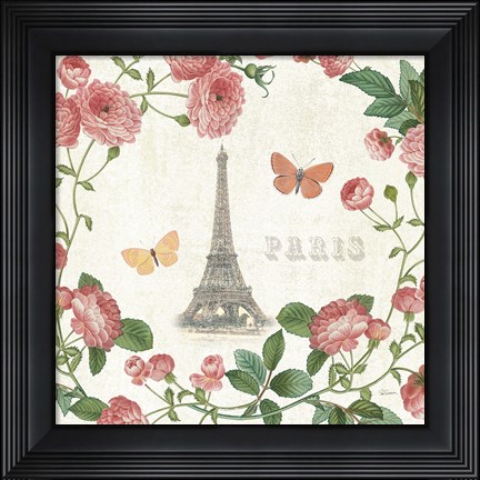 Framed Paris Arbor V Print