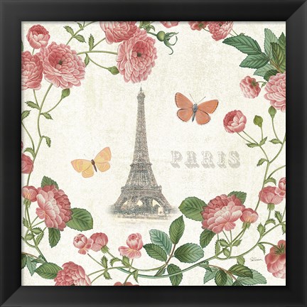 Framed Paris Arbor V Print