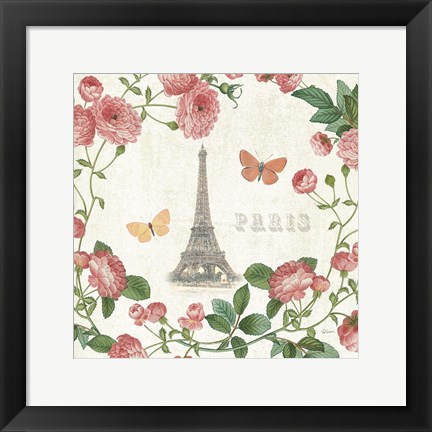 Framed Paris Arbor V Print