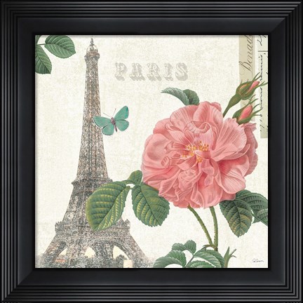 Framed Paris Arbor IV Print