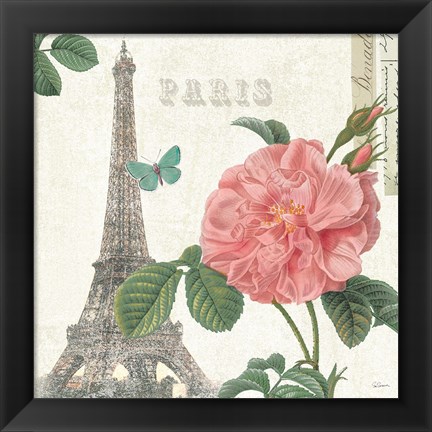 Framed Paris Arbor IV Print