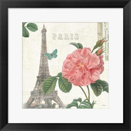 Framed Paris Arbor IV Print