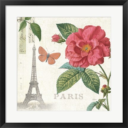 Framed Paris Arbor III Print