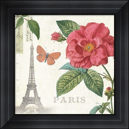 Framed Paris Arbor III Print