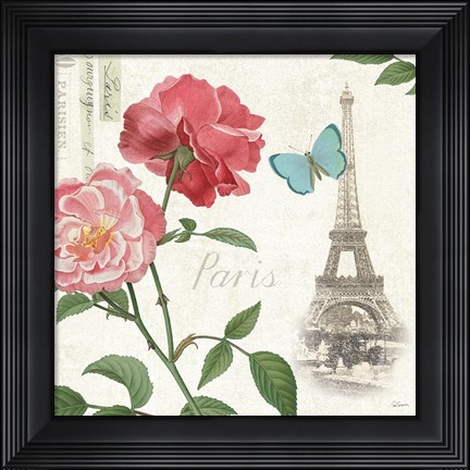 Framed Paris Arbor II Print