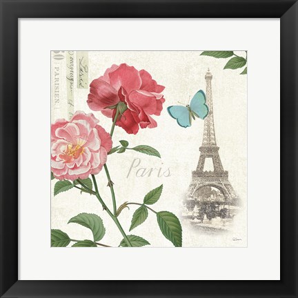 Framed Paris Arbor II Print