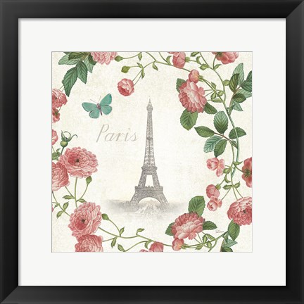 Framed Paris Arbor VI Print