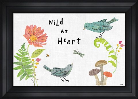 Framed Wild Wings I Print