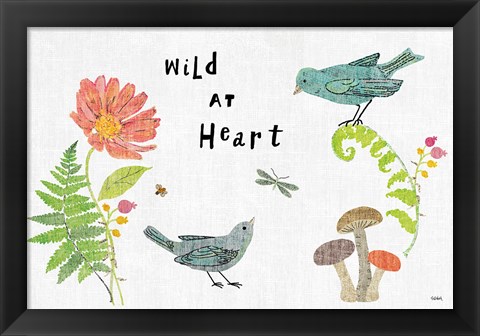 Framed Wild Wings I Print