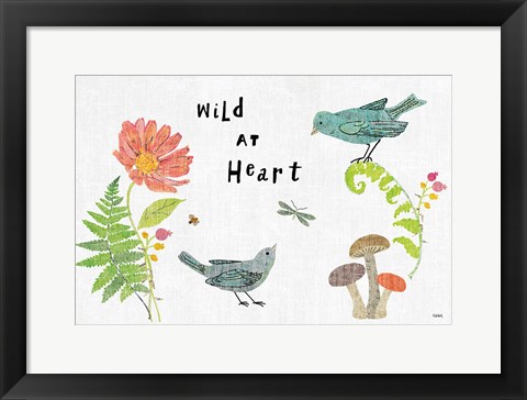 Framed Wild Wings I Print