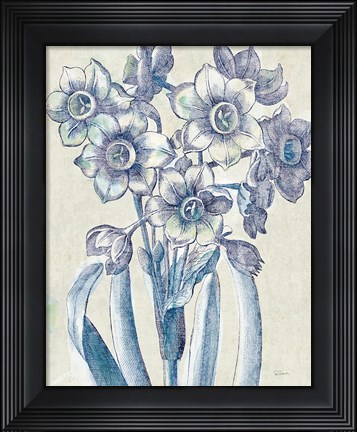 Framed Belle Fleur IV Crop Print
